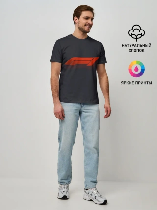 Мужская базовая футболка / Formula 1