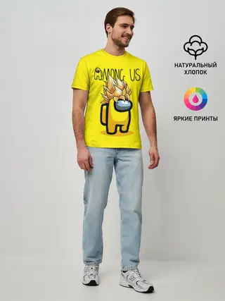 Мужская базовая футболка / Among Us