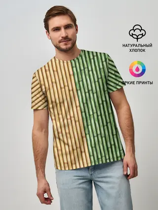 Мужская базовая футболка / Bamboo