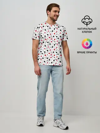 Мужская базовая футболка / Тузы