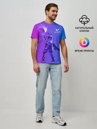Мужская базовая футболка / Valorant