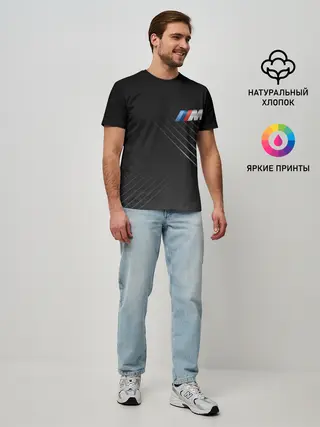 Мужская базовая футболка / BMW