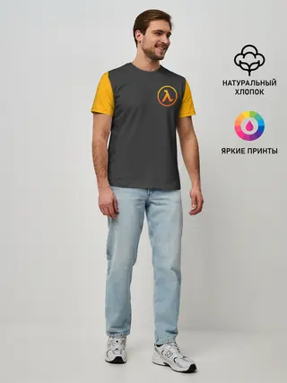 Мужская базовая футболка / HALF-LIFE
