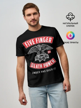 Мужская базовая футболка / Five Finger Death Punch