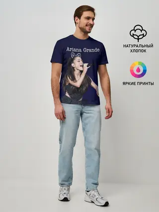 Мужская базовая футболка / Ariana Grande