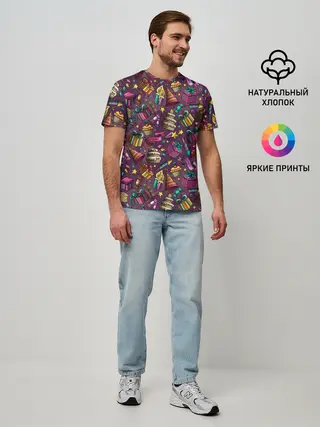 Мужская базовая футболка / День Рождения