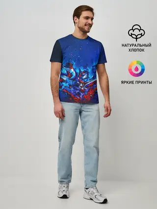 Мужская базовая футболка / Casual Color | Style