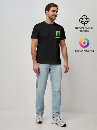 Мужская базовая футболка / MONSTER ENERGY