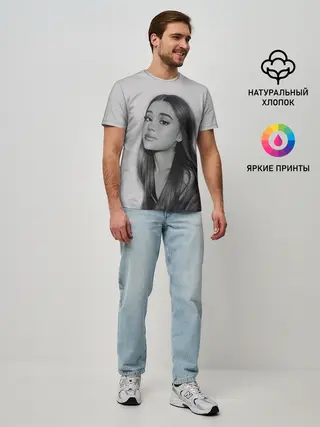 Мужская базовая футболка / Ariana Grande