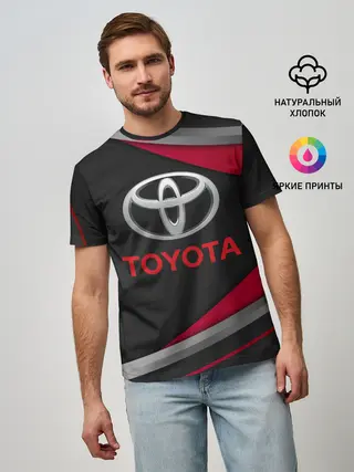 Мужская базовая футболка / TOYOTA | ТОЁТА
