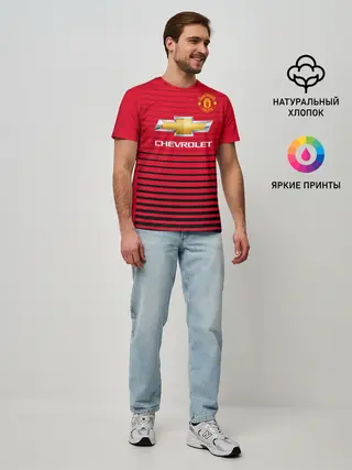 Мужская базовая футболка / Погба Форма Новая Home 18/19