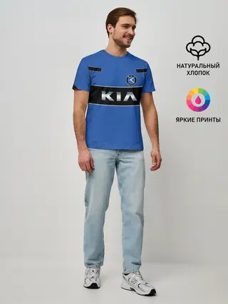 Мужская базовая футболка / Kia