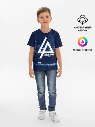 Детская базовая футболка / Linkin Park music collection
