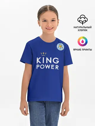 Детская базовая футболка / №9 Leicester City