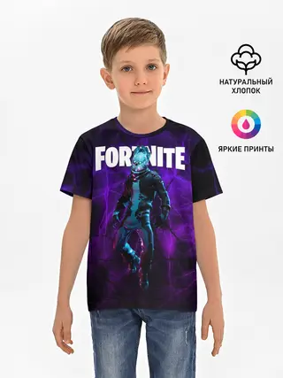 Детская базовая футболка / Fortnite