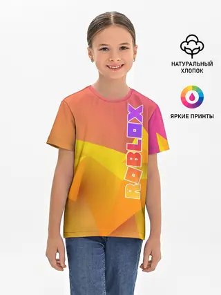 Детская базовая футболка / Roblox