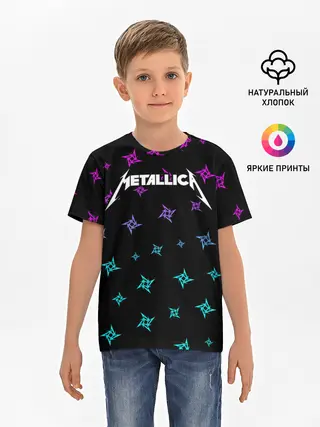 Детская базовая футболка / METALLICA / МЕТАЛЛИКА