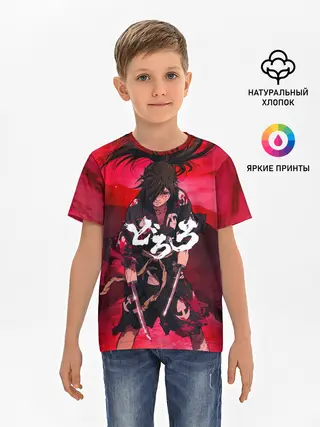 Детская базовая футболка / Dororo Poster | Дороро Постер