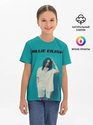 Детская базовая футболка / Billie Eilish