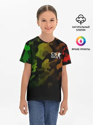 Детская базовая футболка / CS GO