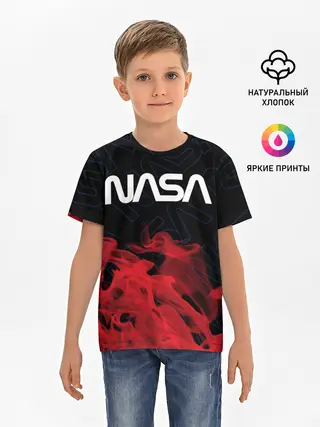 Детская базовая футболка / NASA / НАСА