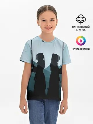 Детская базовая футболка / Тренировка кендо