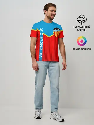 Мужская базовая футболка / FC VALENCIA / ФК ВАЛЕНСИЯ