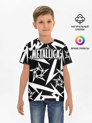 Детская базовая футболка / Metallica
