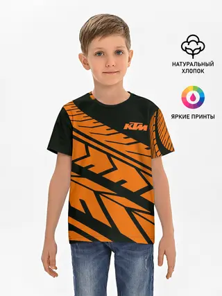 Детская базовая футболка / ORANGE KTM | КТМ