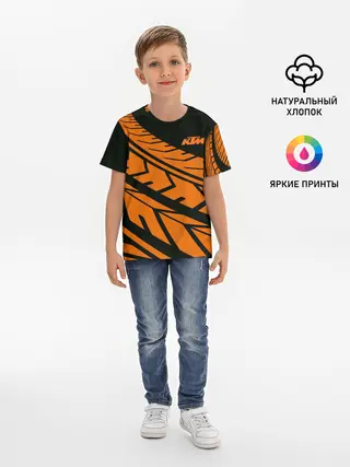 Детская базовая футболка / ORANGE KTM | КТМ