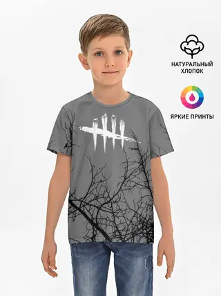Детская базовая футболка / DEAD BY DAYLIGHT