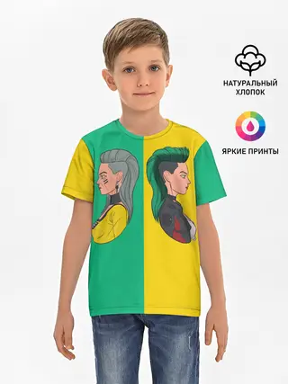 Детская базовая футболка / Бестия