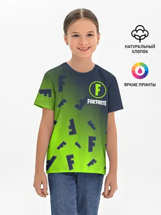 Детская базовая футболка / FORTNITE / ФОРТНАЙТ
