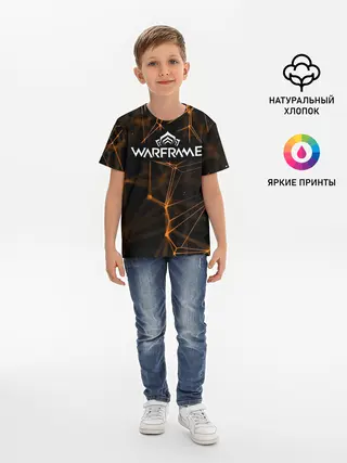 Детская базовая футболка / Warframe