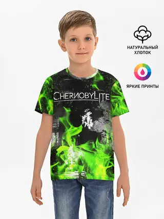Детская базовая футболка / Chernobylite