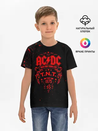Детская базовая футболка / AC/DC