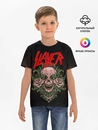 Детская базовая футболка / SLAYER | УБИЙЦА
