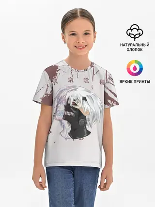 Детская базовая футболка / Канеки Кан
