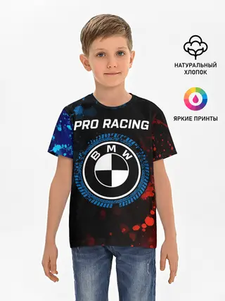 Детская базовая футболка / БМВ - Racing
