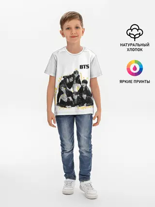 Детская базовая футболка / BTS