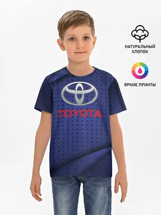 Детская базовая футболка / TOYOTA | ТОЕТА