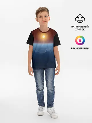 Детская базовая футболка / Звезда по имени солнце