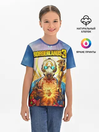 Детская базовая футболка / BORDERLANDS 3