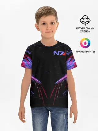 Детская базовая футболка / N7 | Neon Style