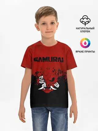 Детская базовая футболка / Cyberpunk 2077 | Samurai.