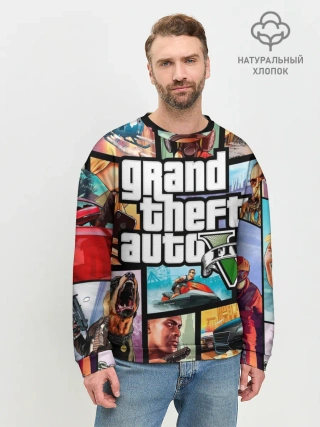 Мужской свитшот базовый / GTA