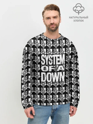 Мужской свитшот базовый / System of a Down