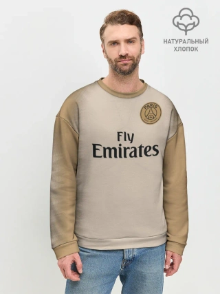Мужской свитшот базовый / Неймар Форма Новая Away 18/19