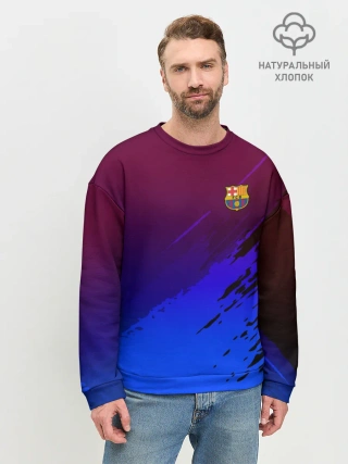 Мужской свитшот базовый / FC Barcelona SPORT