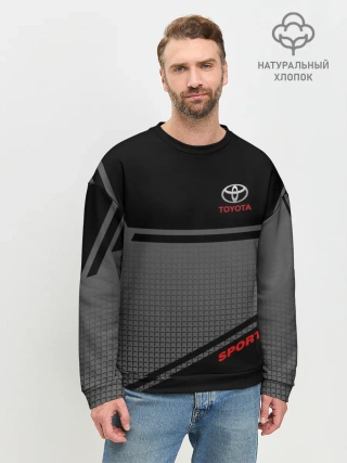 Мужской свитшот базовый / TOYOTA | ТОЙОТА